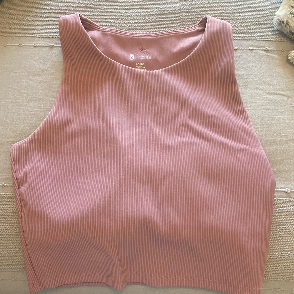 BuffBunny crossroads crop in post it pink